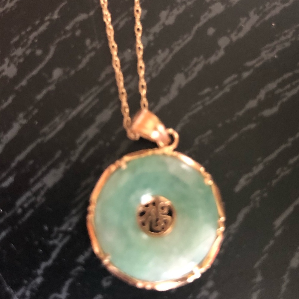 Jade necklace